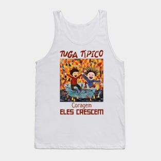 Coragem podiam ser 3, Tuga típico, humor português, v3 Tank Top